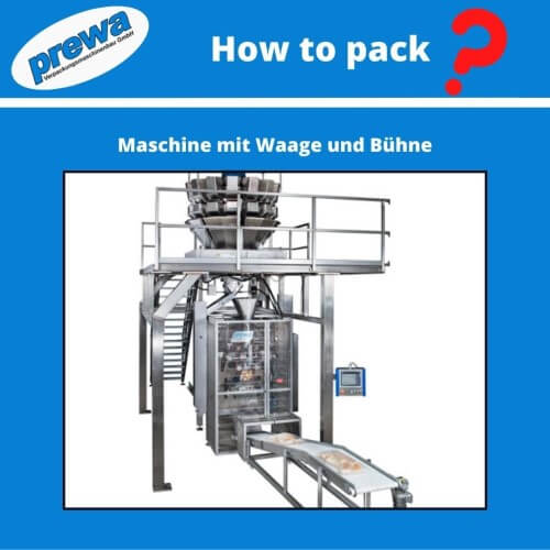 Mais und Popcorn Verpackungsmaschine
