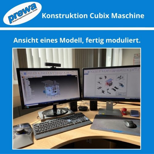 Cubix Maschine Modellierung